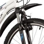 Велосипед NOVATRACK 24" ACTION сталь 12'', белый, 18 скор.TZ500/TS-38/TZ500/SG-6S, V-brake