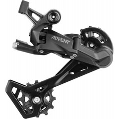 Переключатель задний Microshift Advent RD-M619L, 9 ск., длинная лапка, черный