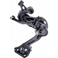 Переключатель задний Microshift XLE RD-M665M, 11 ск., Clutch, средняя лапка, алюминий, черный