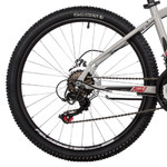 Велосипед NOVATRACK 24" ACTION сталь 14'', серый, 18 скор.TZ500/TS-38/TZ500/SG-6S, D-brake