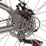 Велосипед NOVATRACK 24" ACTION сталь 14'', серый, 18 скор.TZ500/TS-38/TZ500/SG-6S, D-brake