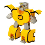 Трансформер 2в1 BONDIBOT Bondibon PB 13x7x4 см, голубой пластик.бокс, цифра"8".