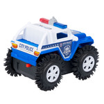 Пласт. джип-перевёртыш 4WD на батарейках, Bondibon "Парк Техники", ВОХ 11х8х8,5 см, полиция , арт.M11-2.