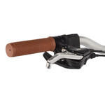 Велосипед NOVATRACK 24" складной, AURORA, бежевый, Shimano 6 speed, TY21/TS38
