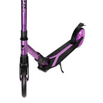 Самокат для детей NOVATRACK DEFT PRO алюм., амортизатор, колеса 230*200 мм PU, эргономичный Y-руль с