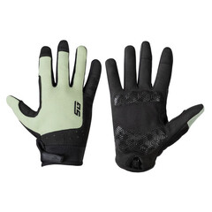 Перчатки полноразмерные STG Fit Skin, размер M, зеленый с черным