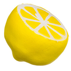 Игрушка сквиши Bondibon, лимон, opp bag