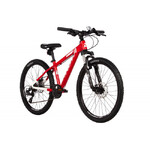 Велосипед NOVATRACK 24" EXTREME, алюм.рама 13", красный, 7-скор, TY300/EF41/TZ500, диск.торм.STG