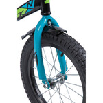 Велосипед NOVATRACK 16", VALIANT, черный, полная защита цепи, тормоз нож, короткие крылья, нет багаж