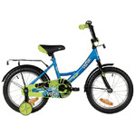 Велосипед NOVATRACK 16" VECTOR синий, тормоз нож, крылья, багажник, полная защ.цепи