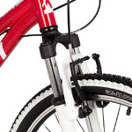 Велосипед NOVATRACK 24" KATRINA, алюм.рама 12" красный-жёлтый, 7 скор, TY300/EF41/TZ500, V-Brake
