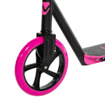 Самокат Novatrack Polis Plastic NF, колеса 230х180 мм, розовый