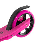 Самокат Novatrack Polis Plastic NF, колеса 230х180 мм, розовый