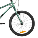 Велосипед NOVATRACK 16" PHANTOM, алюминий, серо-зелёный хамелеон, защ.цепи, тормоз V-Brake