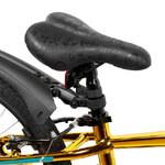 Велосипед NOVATRACK 20", PRIME ABV, алюм., золотой металлик,   тормоз V-brake, короткие крылья