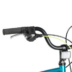 Велосипед NOVATRACK 20" POINTER тёмно-зелёный,  стальная рама, 6 скор., Shimano TY21/Microshift TS38