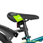 Велосипед NOVATRACK 20" POINTER тёмно-зелёный,  стальная рама, 6 скор., Shimano TY21/Microshift TS38