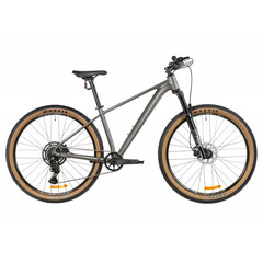 Велосипед STINGER 27.5" GRADIENT PRO серый, алюминий, размер SM