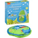 Палатка детская Bondibon «ВЕСЁЛЫЕ ИГРЫ», самораскрывающаяся, BOX