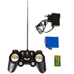 Боевой танк на ик-управлении Play Smart, Full Func, аккум./ адаптер, BOX 49,5x15x14,5 см, коричневый хаки, арт.9808.
