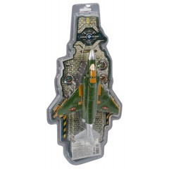 Игр. пласт. на бат. военный самолёт, PVC 22x11x42 см, 2 вида, арт. KY80306-2.