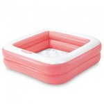 Бассейн PLAY BOX 2цв 1-3 года 86*86*25см