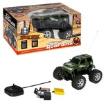 Упр. радио маш.Play Smart  BOX 36х20х18 см, джип Добрыня, хаки защитный зелёный, арт. 9004.